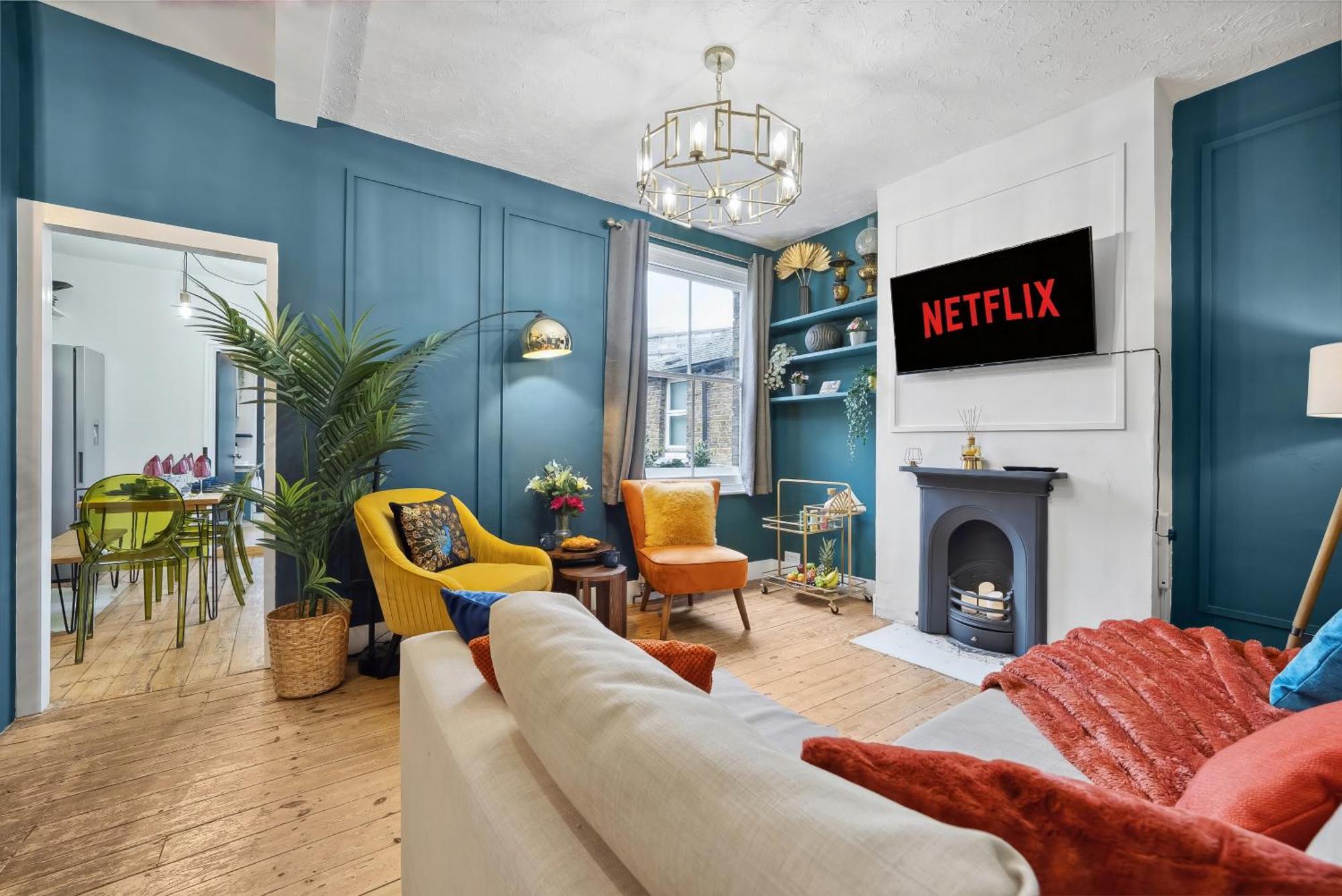 Stylish Edwardian Escape In Southwark 3 Bedroom Maisonette By Gold Appartamento